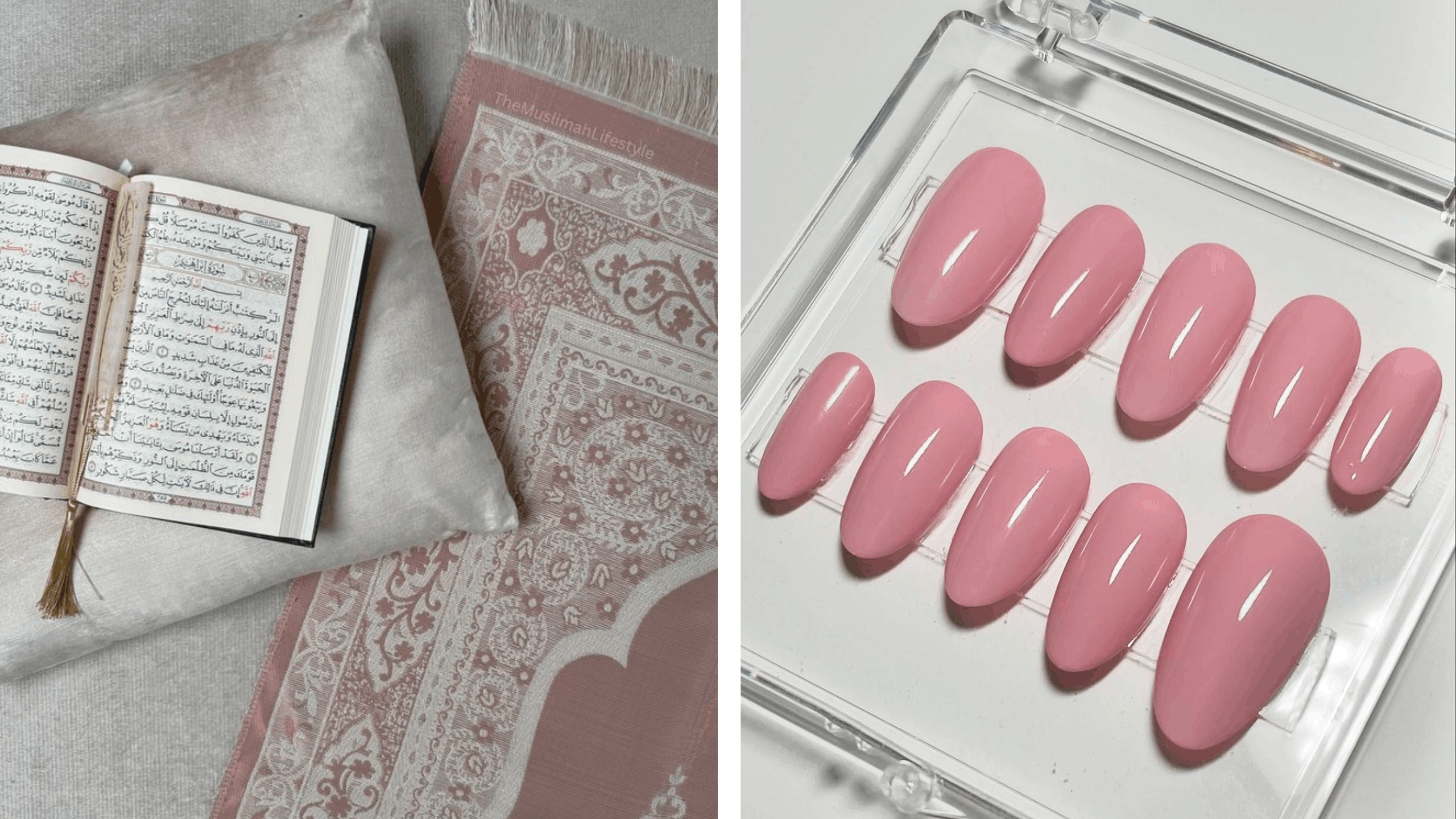 faux ongles en islam