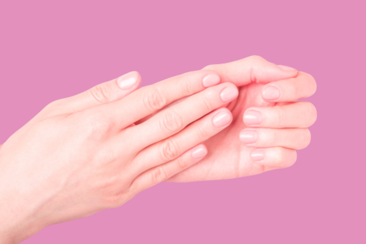 ongles transparent