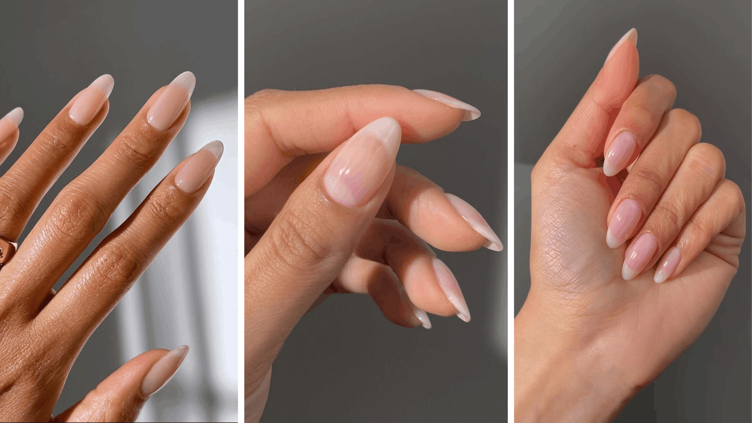 ongles brillants, naturels et sains