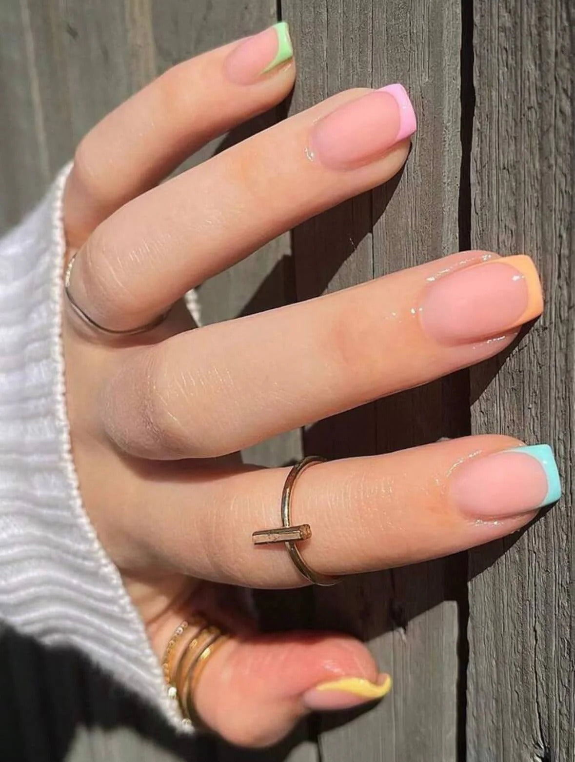 faux ongles ballerine french