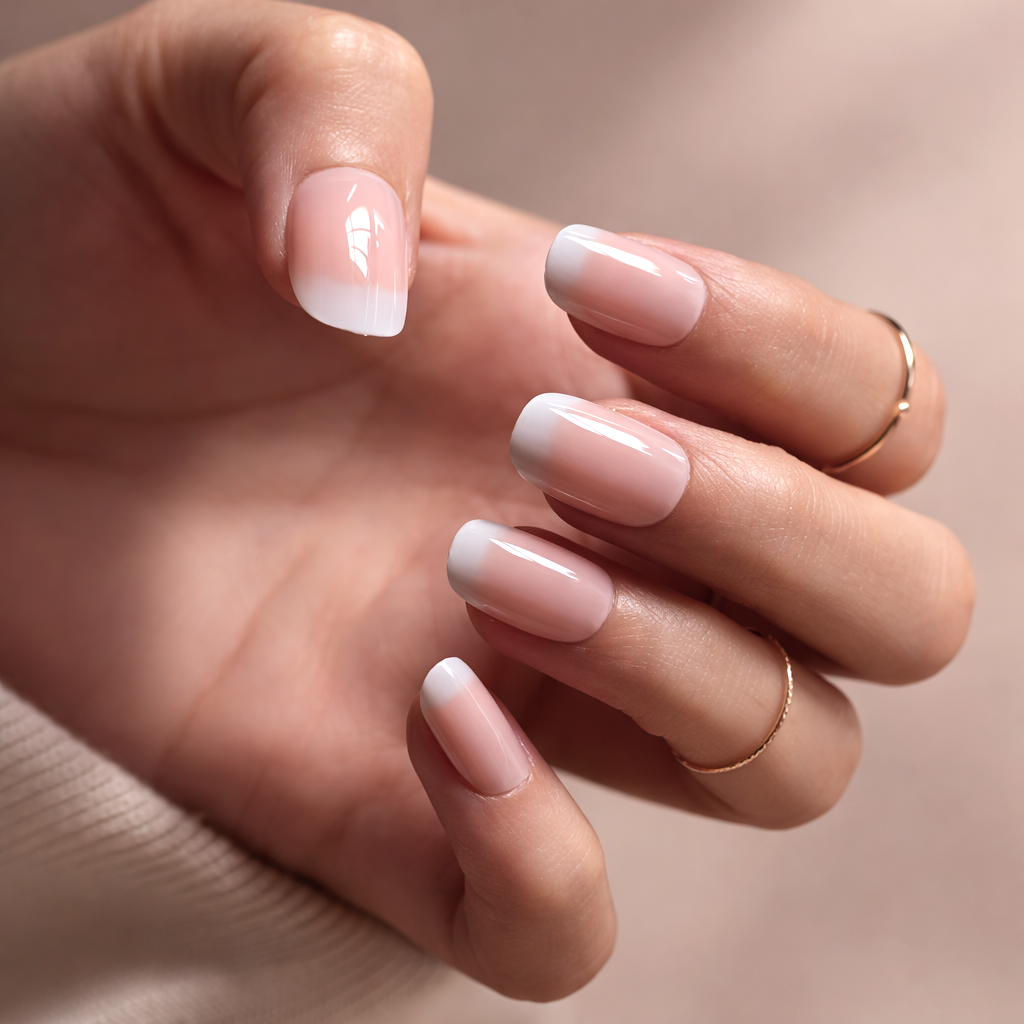 Faux Ongles French BabyBoomer Fine Courts