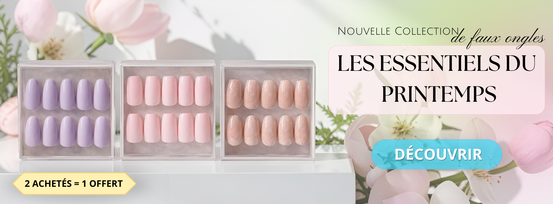collection faux ongles printemps 2026