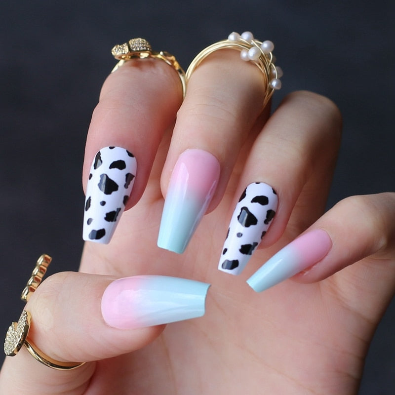 Faux Ongles Tons Clairs Press On Nails