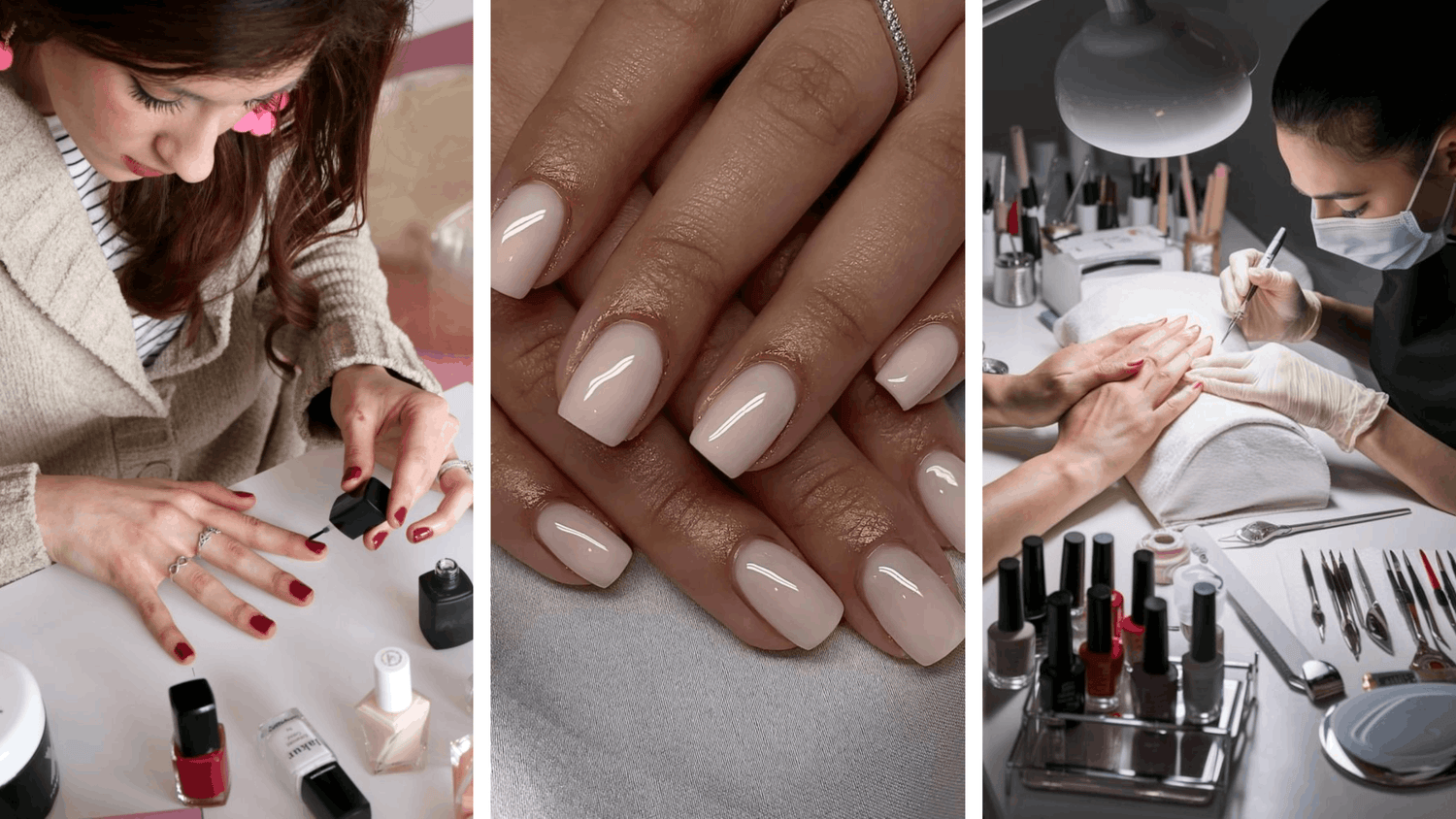 Manucure Maison vs salon