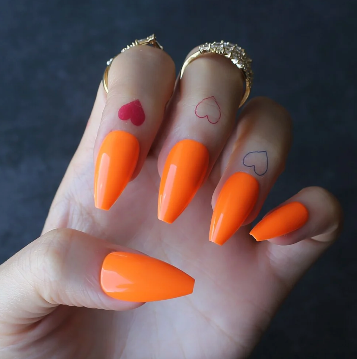 Faux Ongles d'Halloween