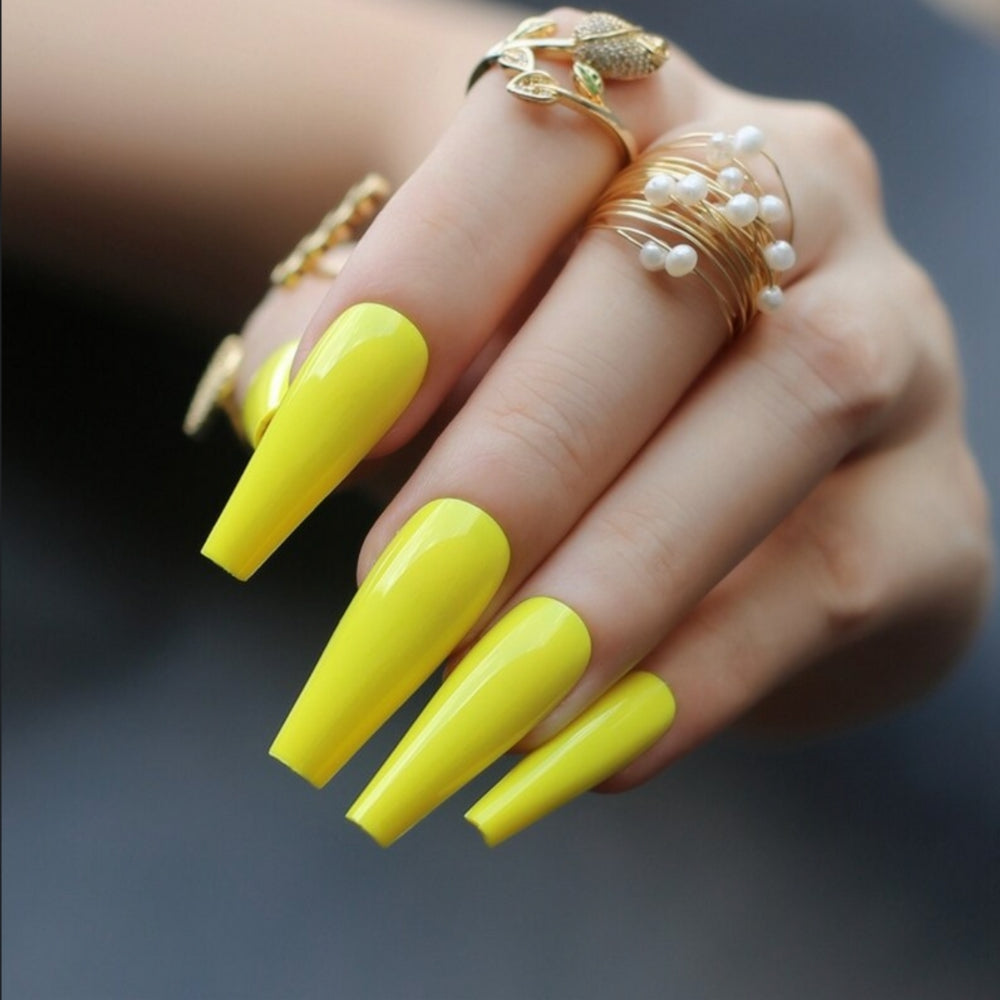 Faux Ongles Fluo