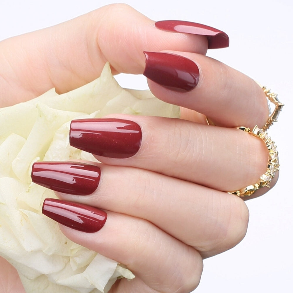 Faux Ongles Rouge