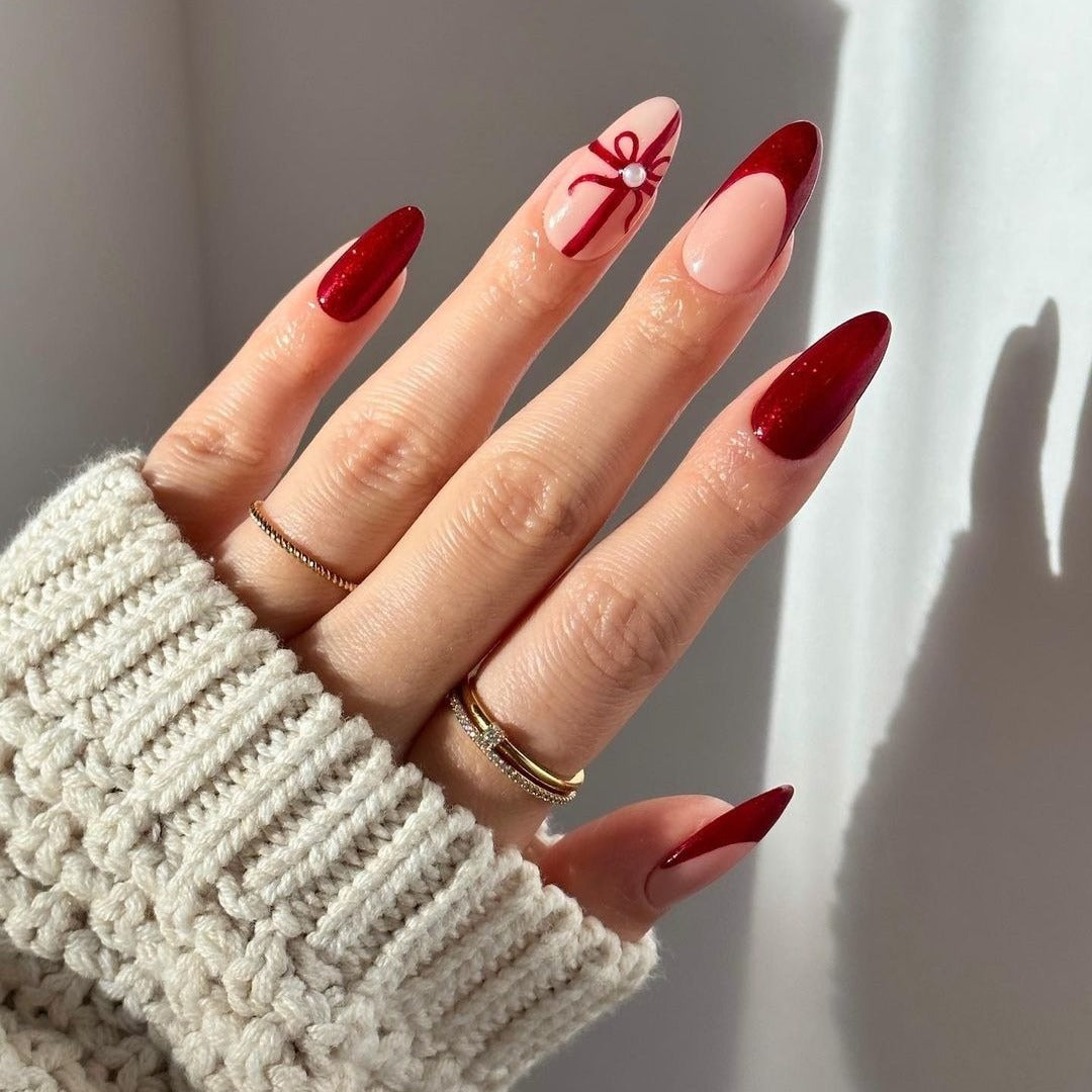 Faux ongle noel