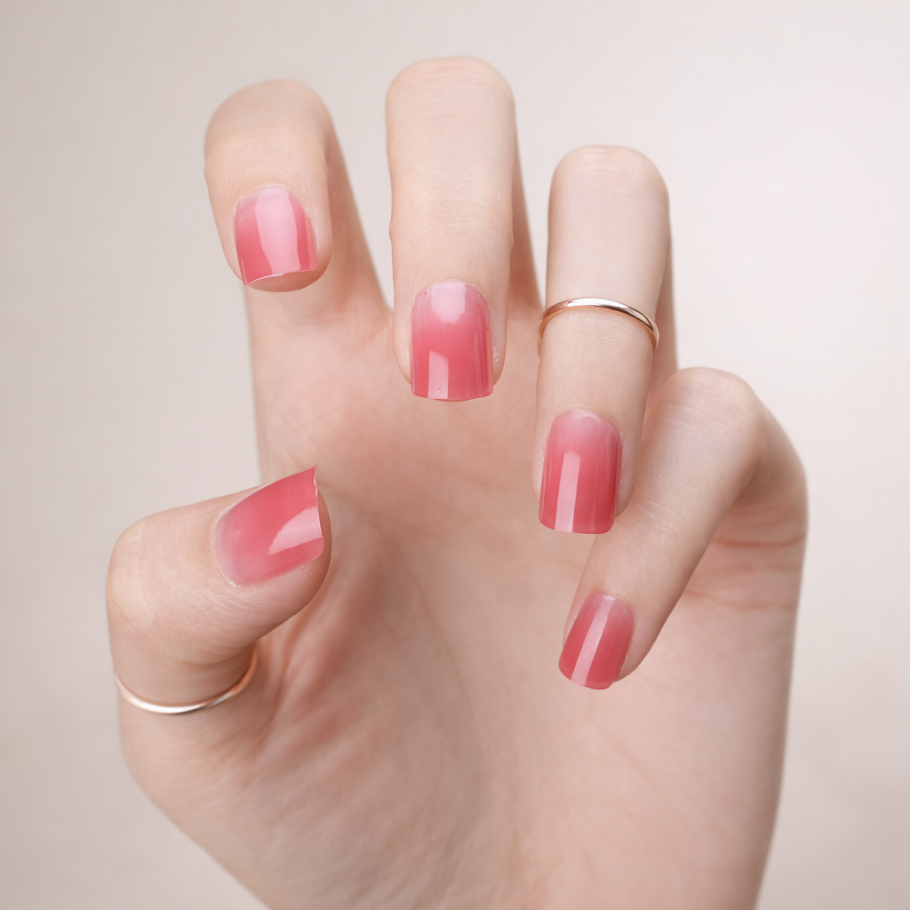 Faux Ongles BabyBoomer Carrés Courts Press On Nails