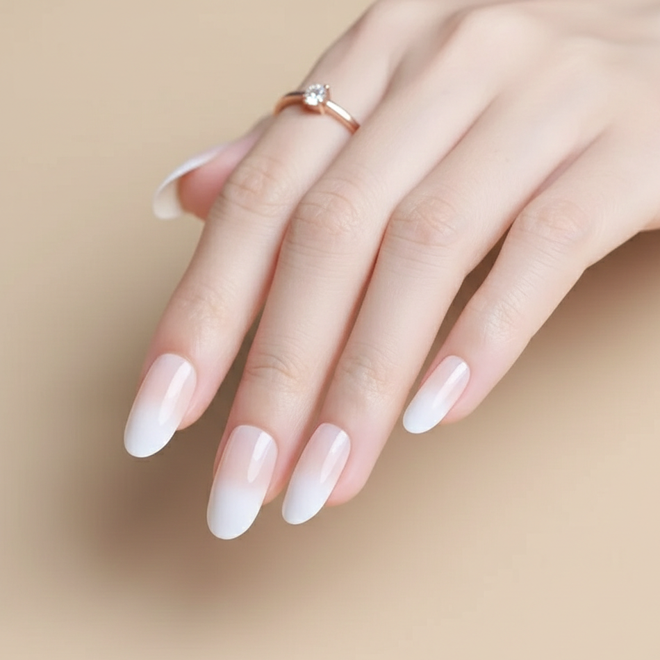 Faux Ongles BabyBoomer Clairs