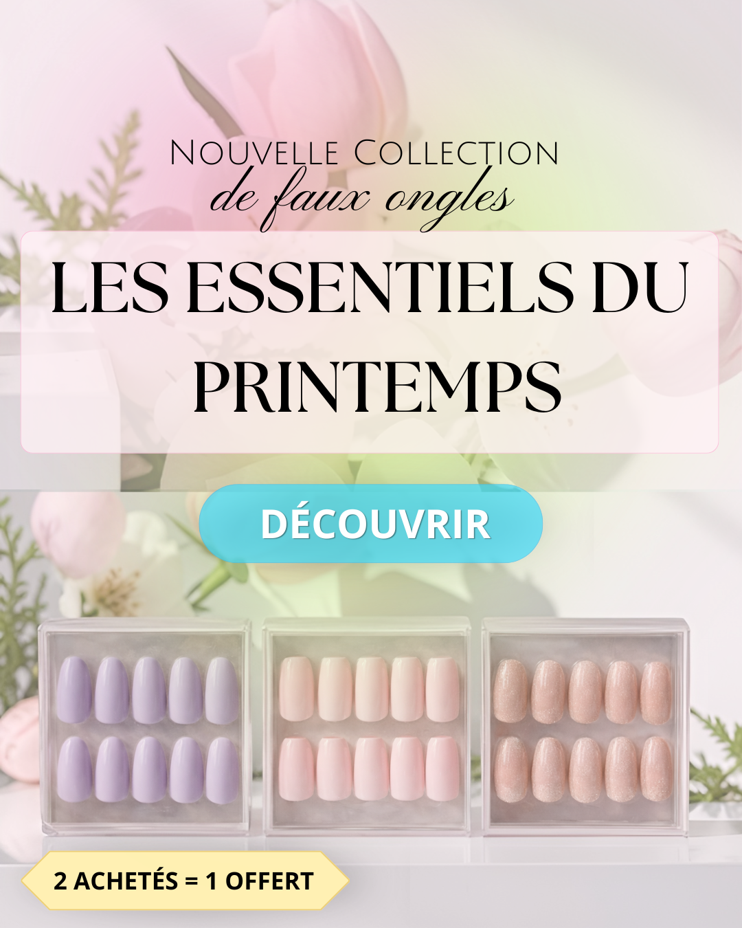 collection faux ongles printemps 2026